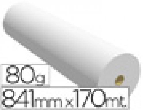 Papel reprografia para planos 80 gr 841 mm x 170 mt , Navigator , 35638 , 5608512002441
